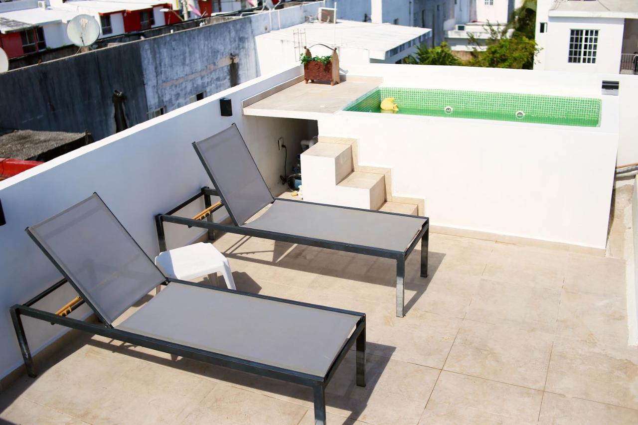 Habitación, Jacuzzi Rooftop, Gran Wi-Fi Cancún Esterno foto